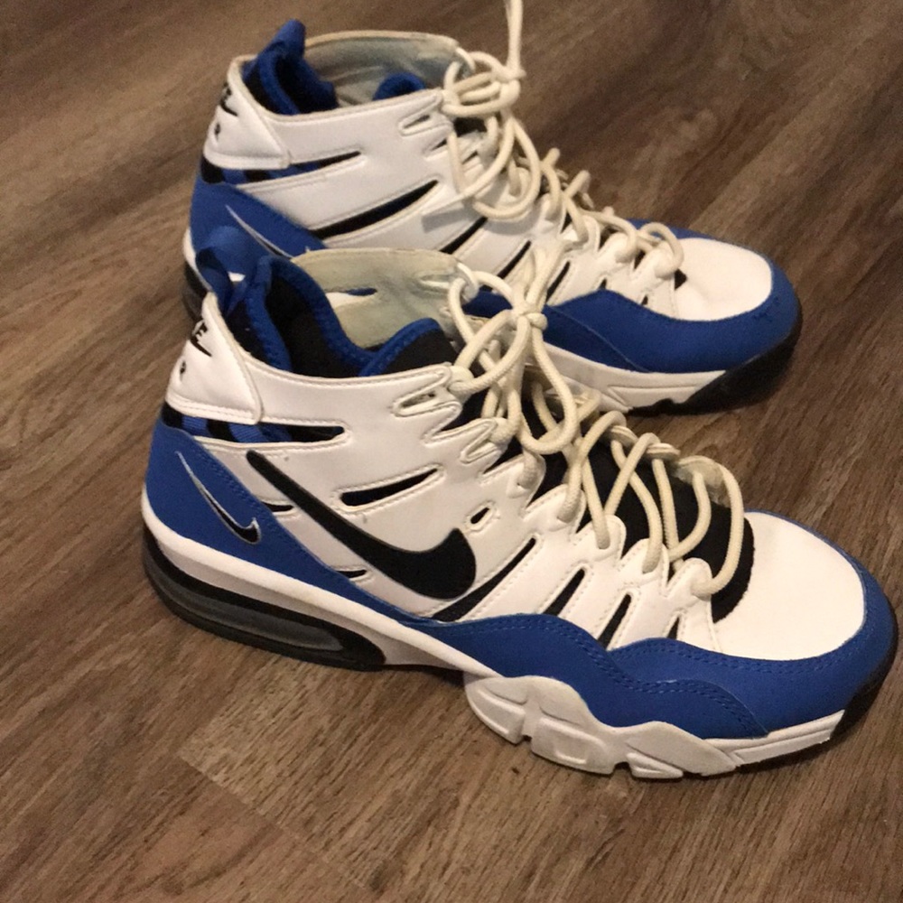 White blue Nike’s ..